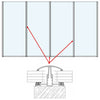 Rafter Supported 'Snap-Down' Glazing Bar - (A)